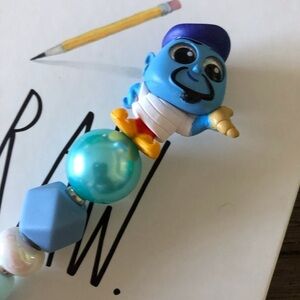 Disney Doorables: Aladdin: Genie handmade beaded pen